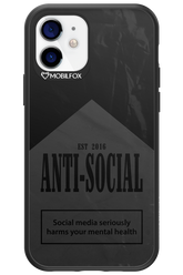 ANTI-SOCIAL (BLVCK) 2.0 - Apple iPhone 12
