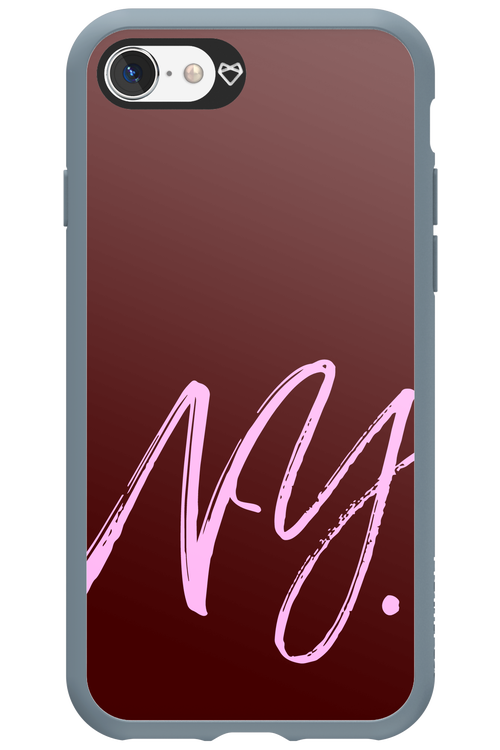 (Dark Blush) NY 2.0 - Apple iPhone SE 2022