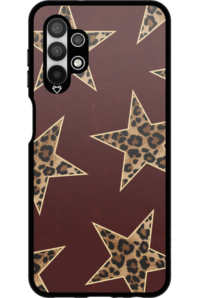 Wild Stars Burgundy - Samsung Galaxy A13 4G