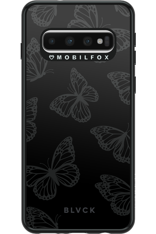 Black Butterflies - Samsung Galaxy S10