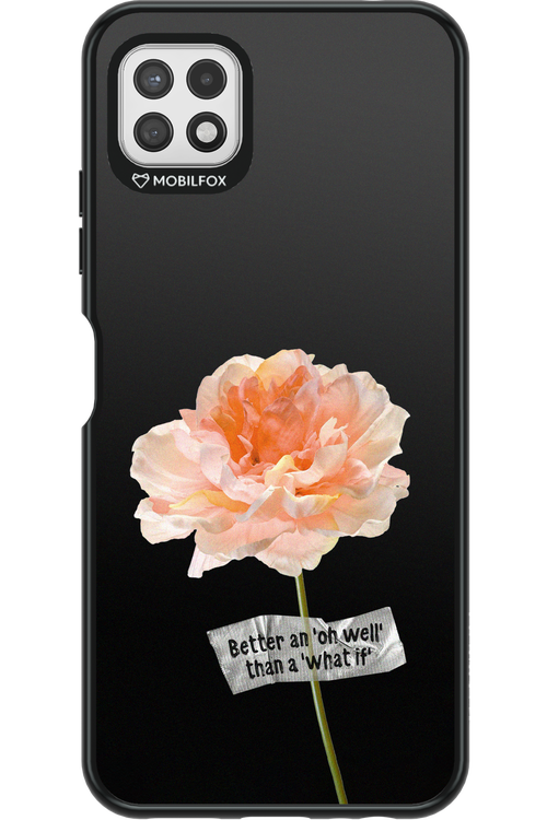 Flower Black - Samsung Galaxy A22 5G