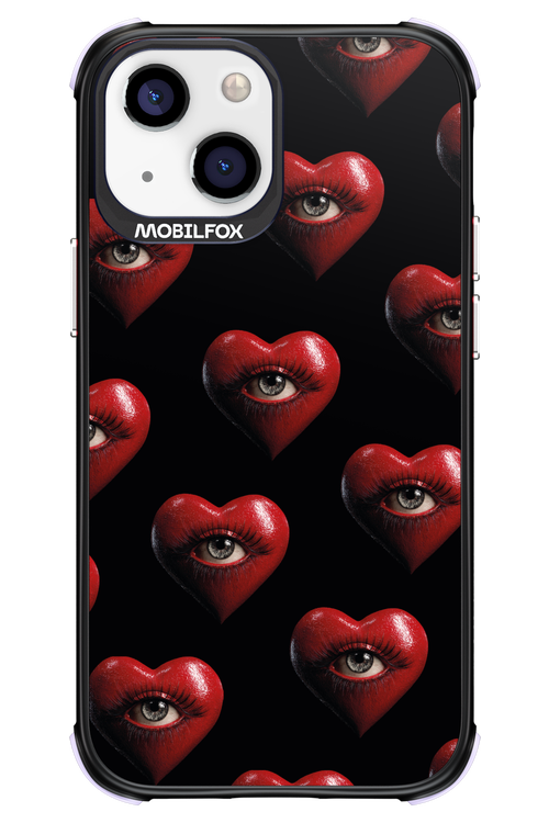 Heart Eyes - Apple iPhone 13 Mini