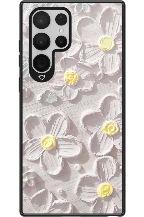 White Flowers 2.0 - Samsung Galaxy S22 Ultra