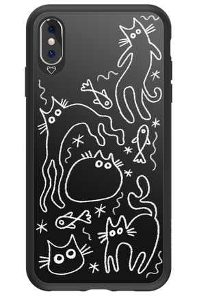 CHALK_CATS 2.0 - Apple iPhone XS Max