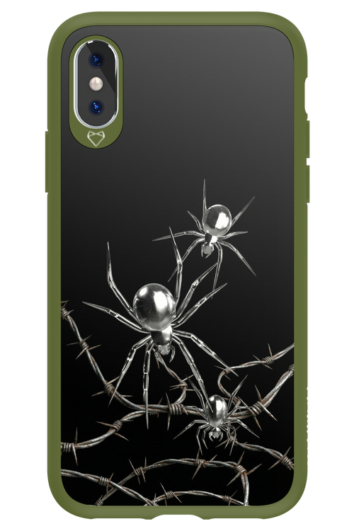 Silver Spiderz 2.0 - Apple iPhone XS