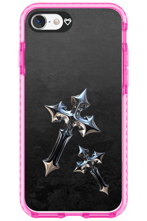 Chrome Crosses - Apple iPhone SE 2020