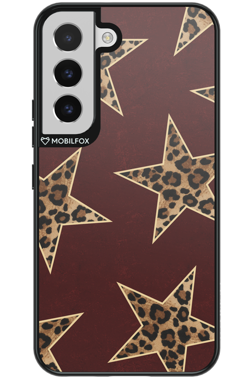 Wild Stars Burgundy - Samsung Galaxy S22