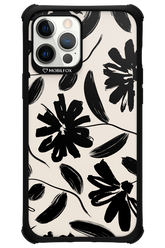 Monochrome Flowerss 2.0 - Apple iPhone 12 Pro Max