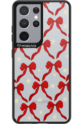 Bow & Stars (Transparent) - Samsung Galaxy S21 Ultra