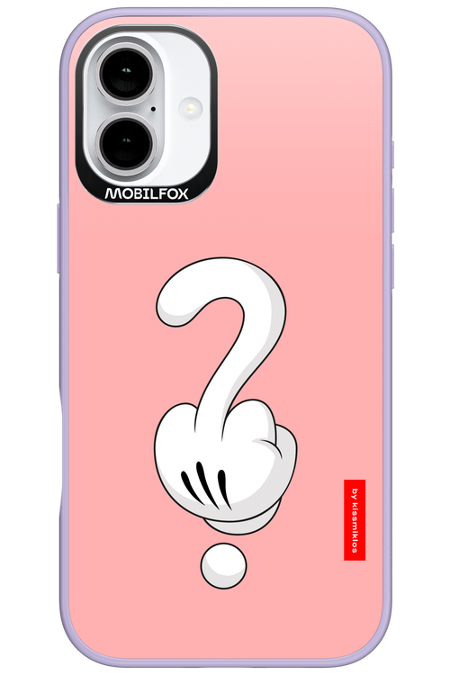 Fuck Hand (Pink) 2.0 - Apple iPhone 16 Plus