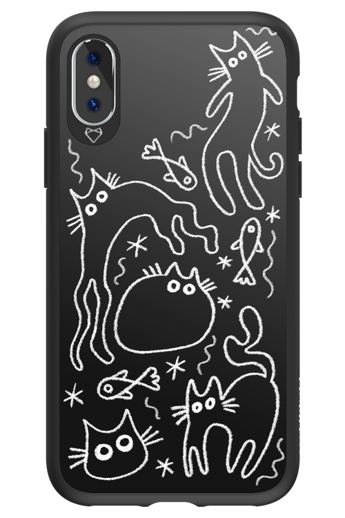 CHALK_CATS 2.0 - Apple iPhone XS
