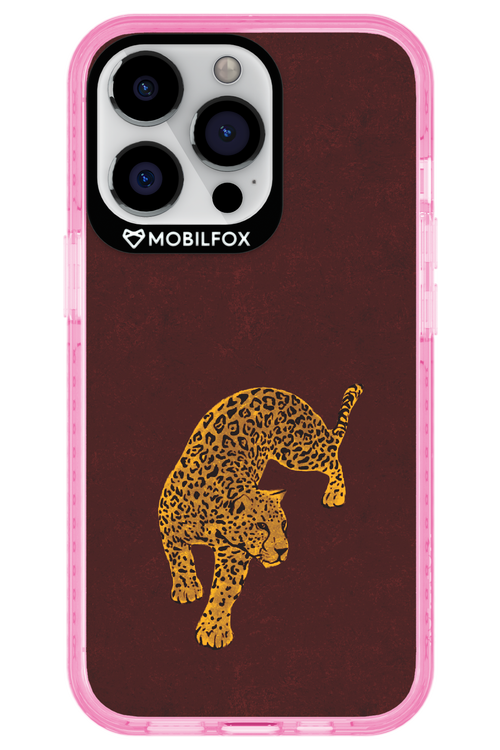Burgundy Leopard - Apple iPhone 13 Pro