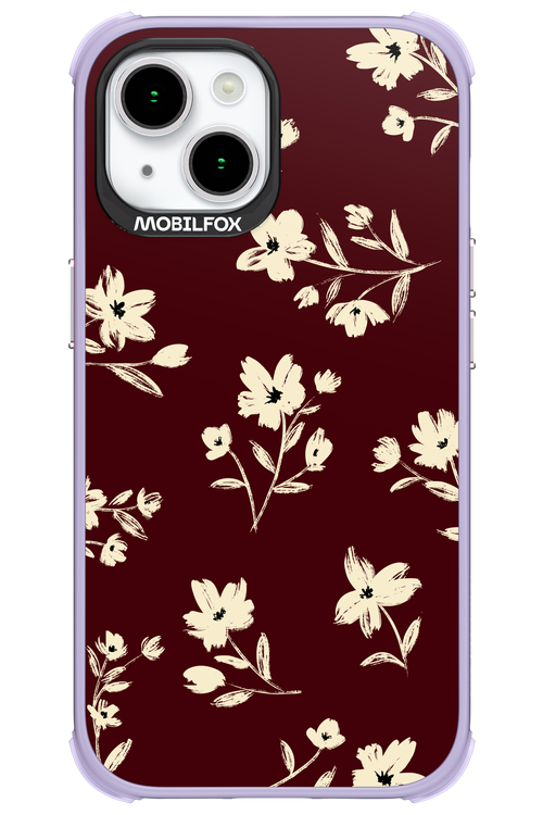Bloom of Burgundy - Apple iPhone 15