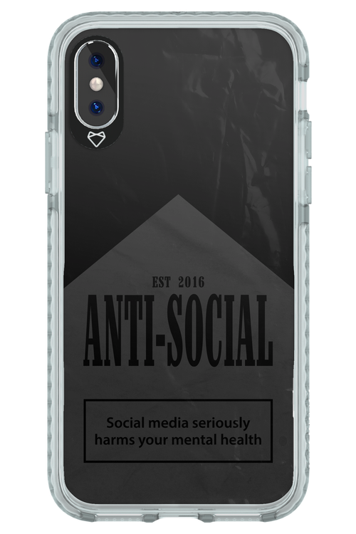 ANTI-SOCIAL (BLVCK) 2.0 - Apple iPhone X