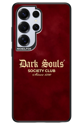 Dark Souls (Burgundy) - Samsung S25 Ultra