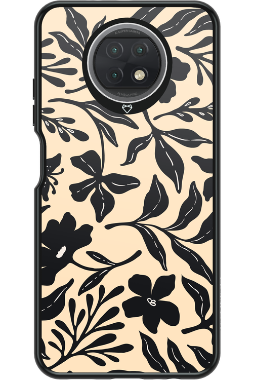 Black Flowers 2.0 - Xiaomi Redmi Note 9T 5G
