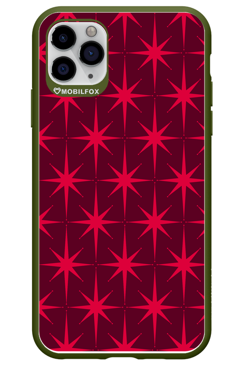 Burgundy Starss - Apple iPhone 11 Pro Max