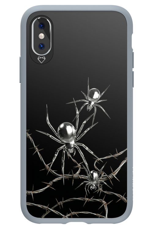 Silver Spiderz 2.0 - Apple iPhone X