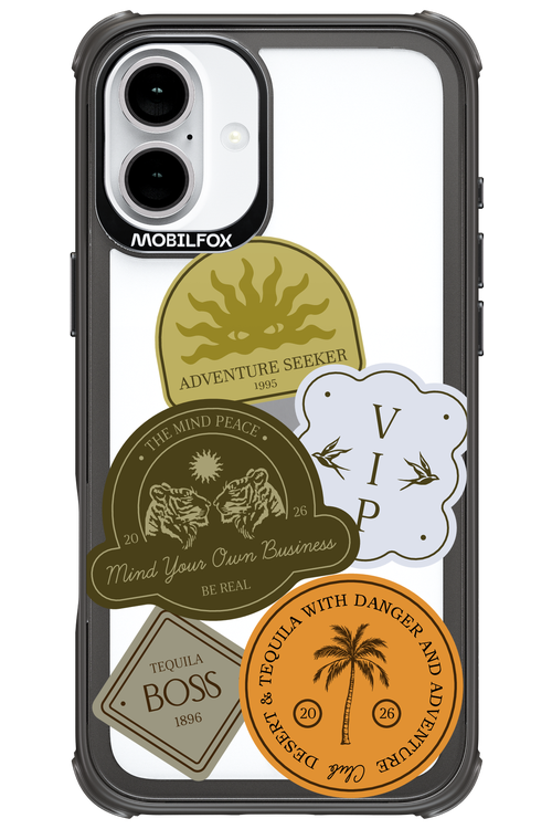 Badge Keeper - Apple iPhone 16 Plus