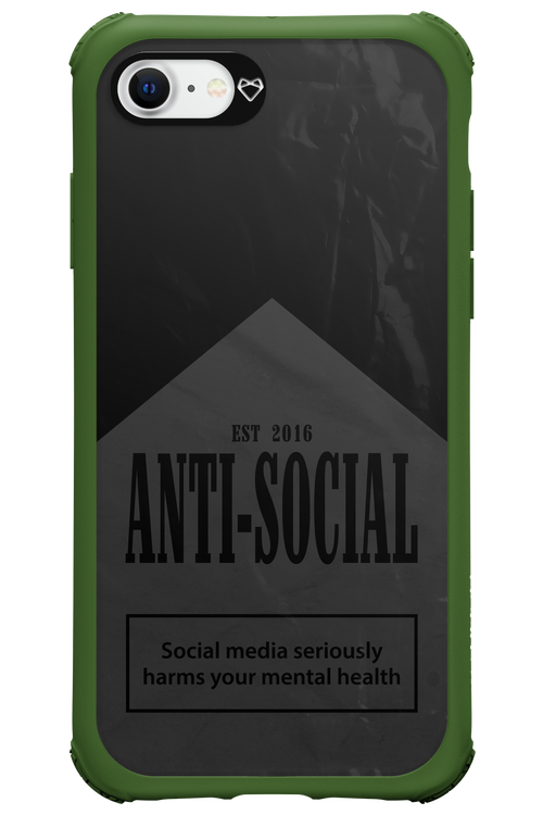 ANTI-SOCIAL (BLVCK) 2.0 - Apple iPhone 8