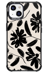 Monochrome Flowerss 2.0 - Apple iPhone 13