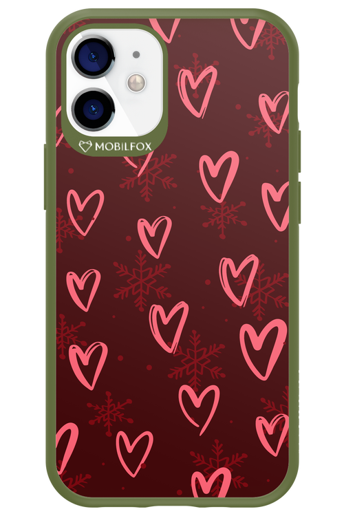 Christmas Hearts - Apple iPhone 12 Mini