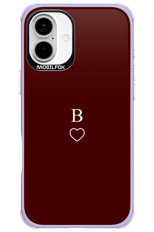 B Burgundia 2.0 - Apple iPhone 16 Plus