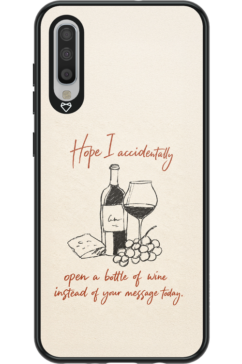 Bottle of wine 2.0 - Samsung Galaxy A70