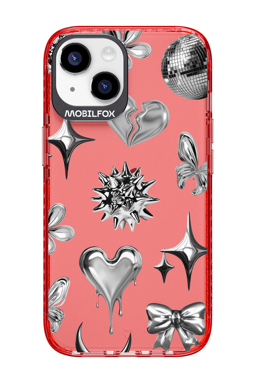 Silver Zone Transparent - Apple iPhone 14