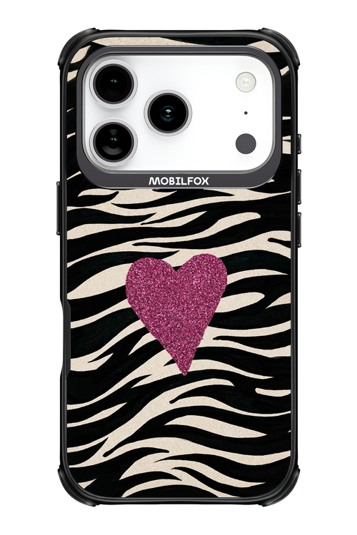 Zebra Heart 2.0 - Apple iPhone 17 Pro