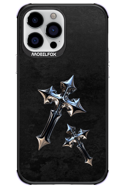 Chrome Crosses - Apple iPhone 13 Pro Max