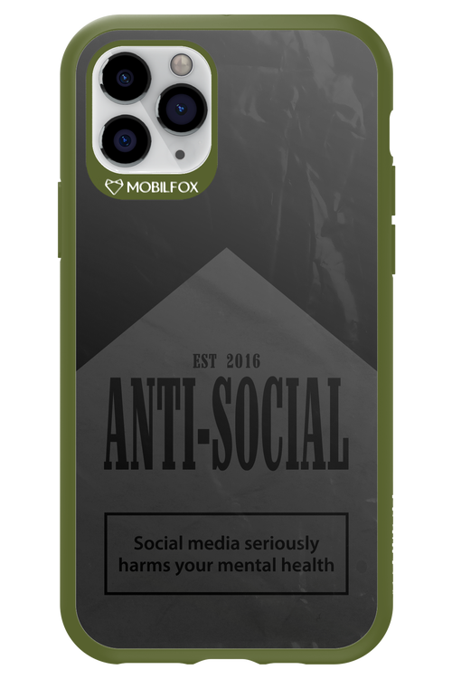 ANTI-SOCIAL (BLVCK) 2.0 - Apple iPhone 11 Pro