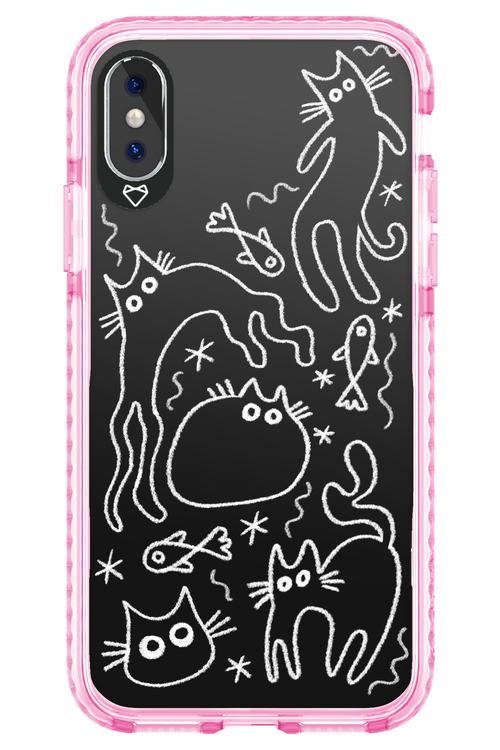 CHALK_CATS - Apple iPhone X