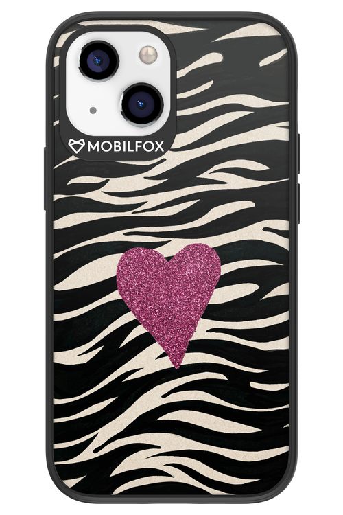 Zebra Heart 2.0 - Apple iPhone 13 Mini