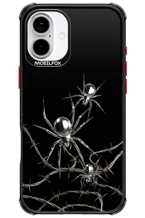 Silver Spiderz 2.0 - Apple iPhone 16 Plus