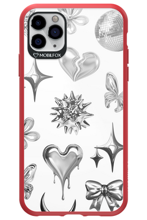 Silver Zone Transparent - Apple iPhone 11 Pro Max