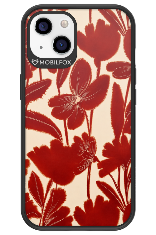 Burgundy Flowers 2.0 - Apple iPhone 13