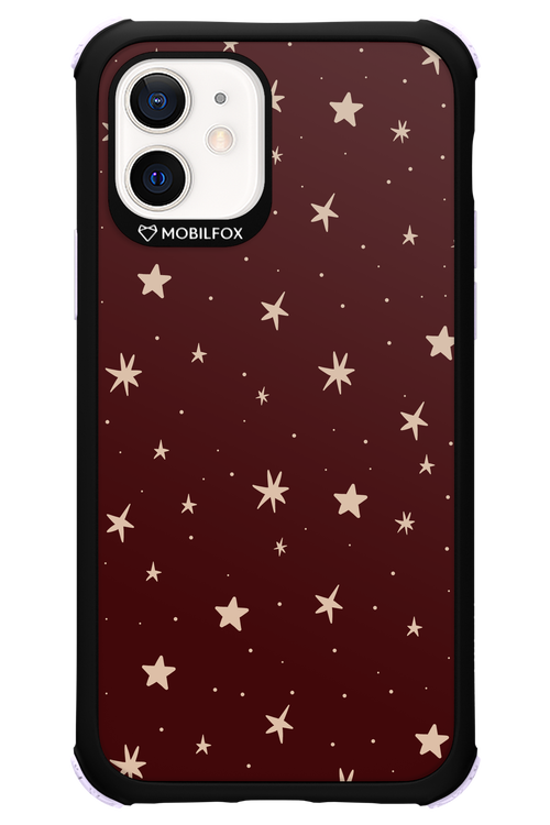Burgundy Stars - Apple iPhone 12