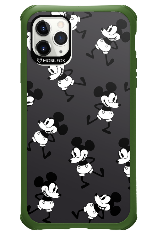 Iconic Mouse (antracite pattern) - Apple iPhone 11 Pro Max