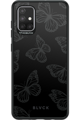 Black Butterflies - Samsung Galaxy A71