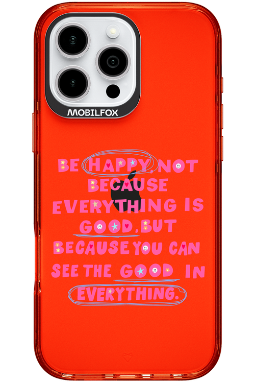 Be Happy 2.0 - Apple iPhone 16 Pro Max