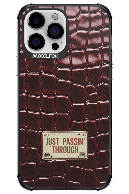 Just passin through 2.0 - Apple iPhone 13 Pro Max