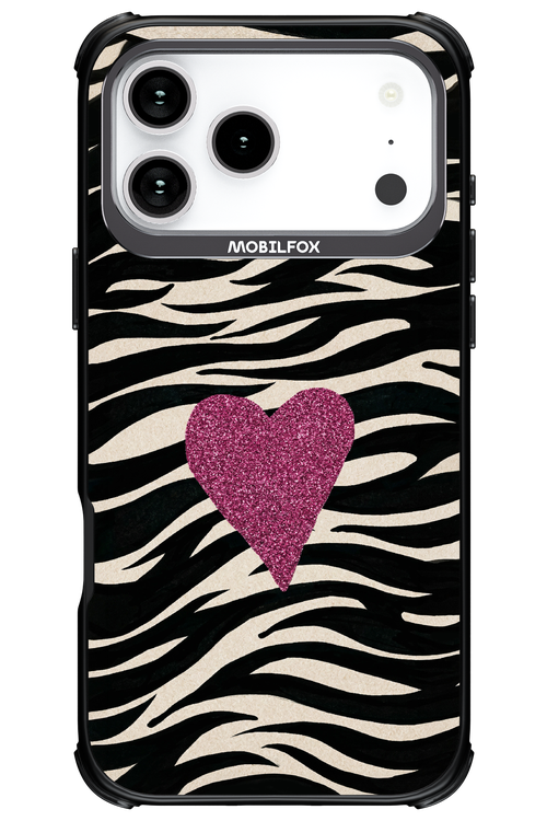 Zebra Heart 2.0 - Apple iPhone 17 Pro Max