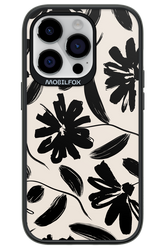 Monochrome Flowerss - Apple iPhone 14 Pro