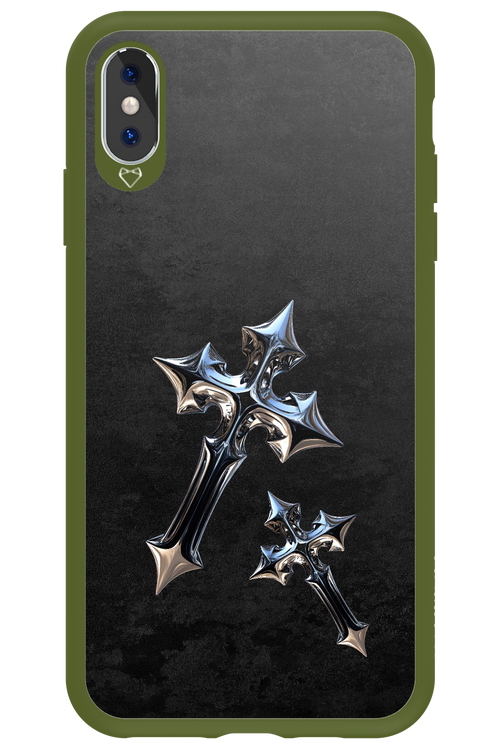 Chrome Crosses - Apple iPhone XS Max