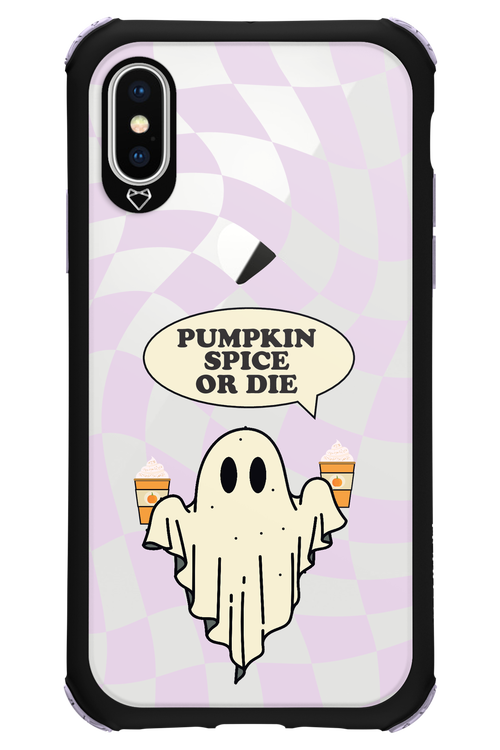 Pumpkin Spice or Die - Apple iPhone X