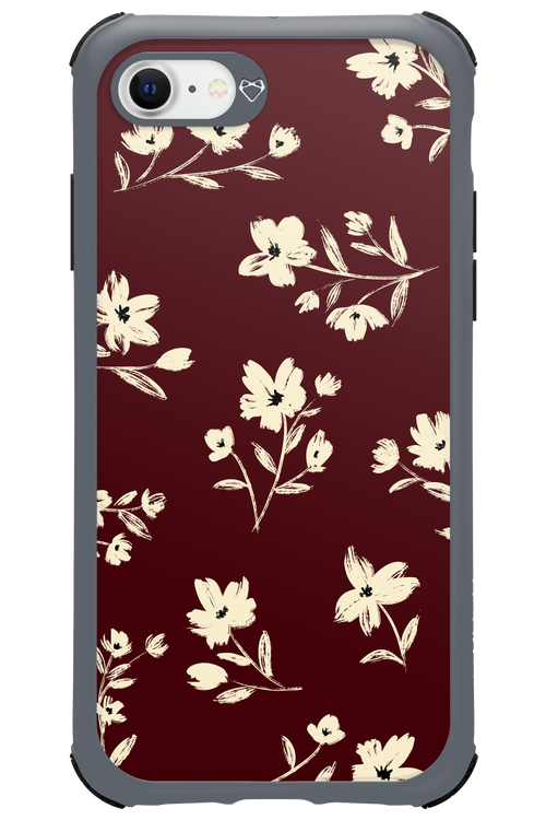 Bloom of Burgundy - Apple iPhone 8