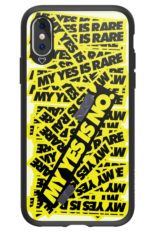 My yes is no 2.0 - Apple iPhone X