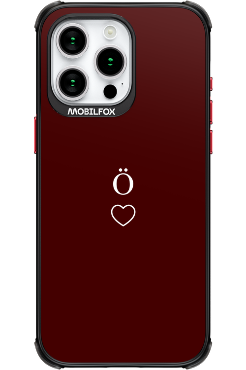 O Burgundia II 2.0 - Apple iPhone 15 Pro Max