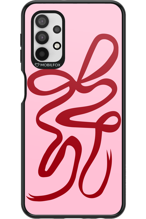 Burgundy Bow - Samsung Galaxy A32 5G